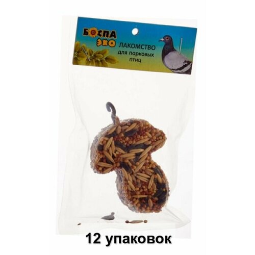 Боспа Эко Лакомство для парковых птиц Грибок 40 г 12 уп 1324₽