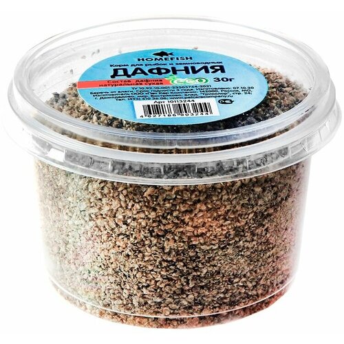 HOMEFISH корм для рыб дафния сухая 50 г