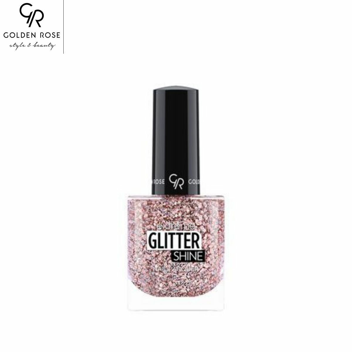 Гель-лак GOLDEN ROSE Extreme Glitter Shine Nail Lacquer 209