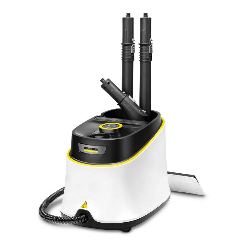 Karcher SC 3 Deluxe | 1.513-430.0, напольный, защита от накипи, 2 режима пара, белый — фото 1