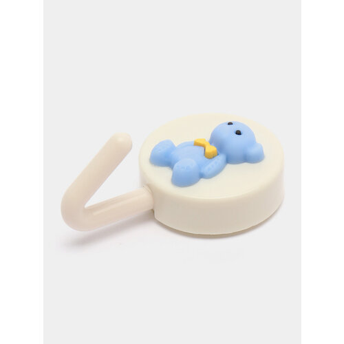 Крючки самоклеящееся цветные мультяшные Цвет Светло-синий 499₽