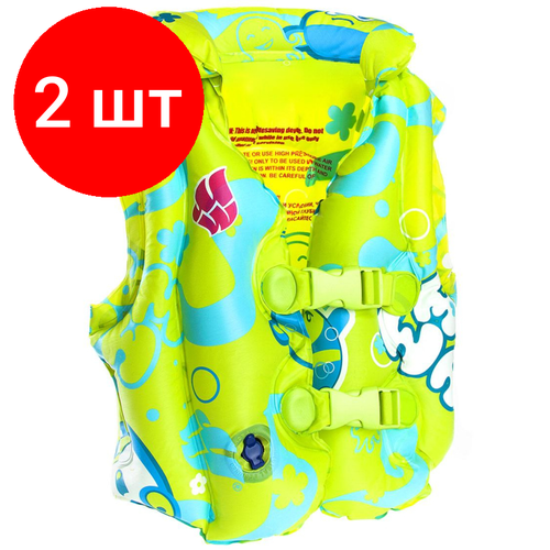 фото Комплект 2 штук, жилет надувной madwave swimvest mad bubbles (желтый) spt0037896 mad wave