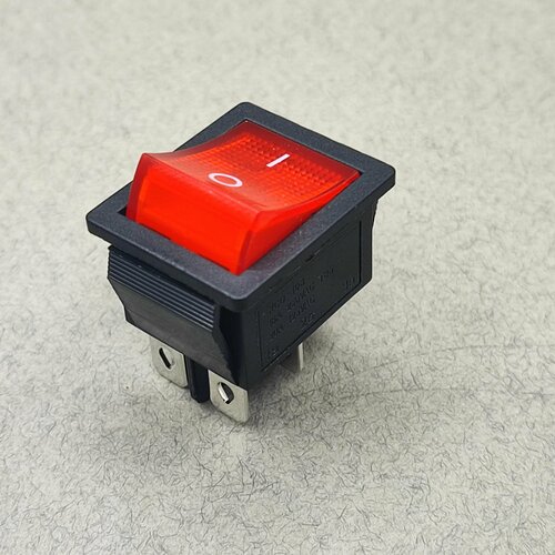 Кнопка тумблер двухпозиционная 4 контакта 299₽