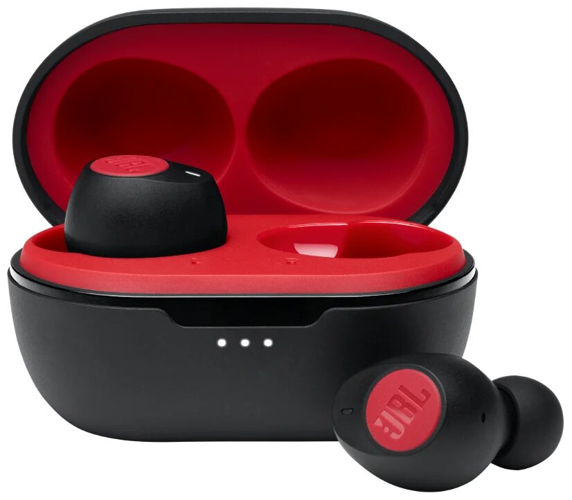 Беспроводные наушники JBL Tune 115 TWS, USB Type-C, красный