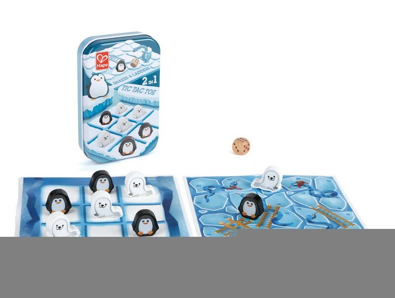 Настольная игра в дорогу Hape Крестики-нолики бродилка E0478_HP - фото №5