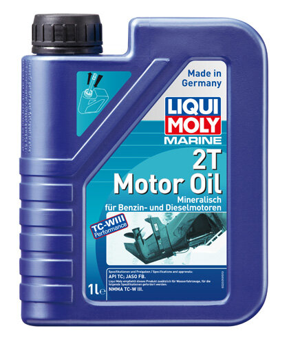 Marine 2T Motor Oil 1л (мин. мотор. масло) Liqui Moly 25019