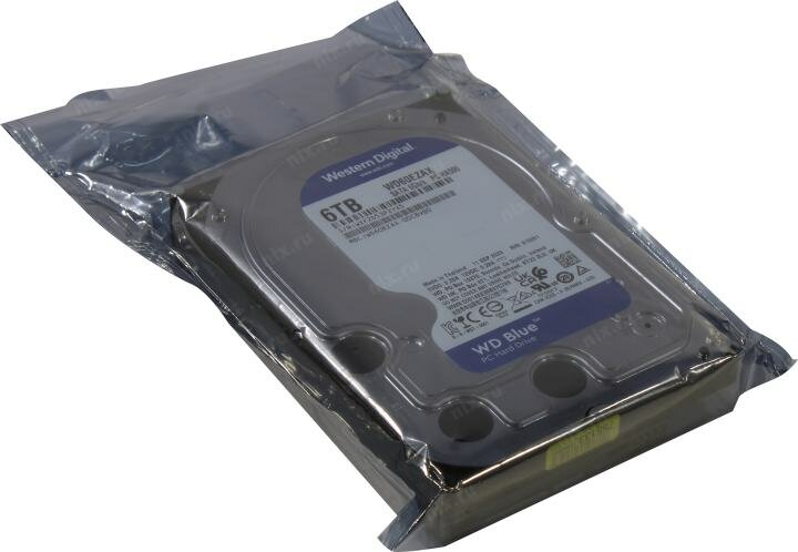 Жесткий диск WD 3,5" WD60EZAX Blue 6ТБ 5400RPM 256MB (SATA III) - фото №9