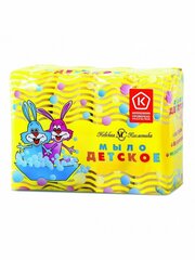 Детская серия (Невская косметика) туалетное мыло Детское, 100 г, 4 шт.