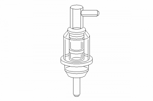 Топливный фильтр Bosch 0450904077 Gmc: 25055184. Mercedes-Benz: 0014776401 0014776301 0014776601 0014777901 A0014776401