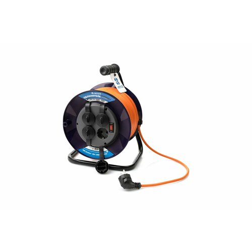 Удлинитель лепсе ГОСТ ПВС 3x1,5 16А 40м IP44 на пласт. катушке