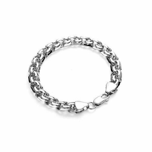 Браслет-цепочка МЗЦ, серебро, 925 проба