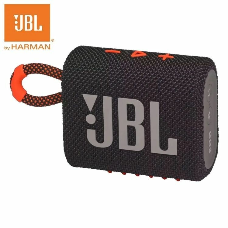 Колонка порт. JBL GO 3 черный 4.2W 1.0 BT (JBLGO3BLKAM)