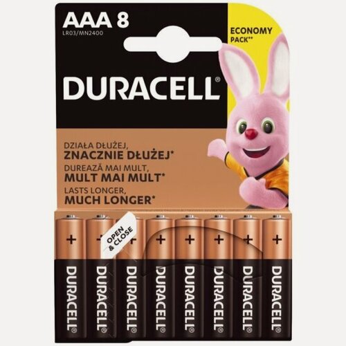 Изображение товара Элемент питания Duracell Basic LR03-8BL AAA бл 8