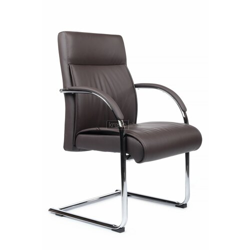 Конференц-кресло Riva Design Gaston-SF 9364 коричневая кожа
