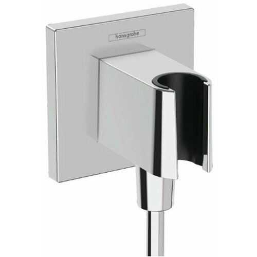 Шланговое подключение Hansgrohe FixFit E 26889000 держатель для душа, хром