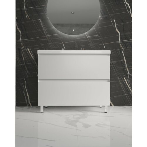 Тумба Манхэттен 70 под раковину Комфорт 70 напольная белая 690х440х720 27200₽