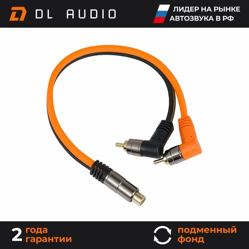 Y-разветвитель 1 мама - 2 папа DL Audio Raven YRCA 1F2M y разветвитель dl audio barracuda yrca 1f2m