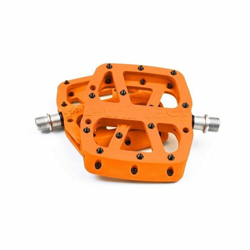 Педали E Thirteen Base Flat Pedal Composite Naranja (PD2USA-104)