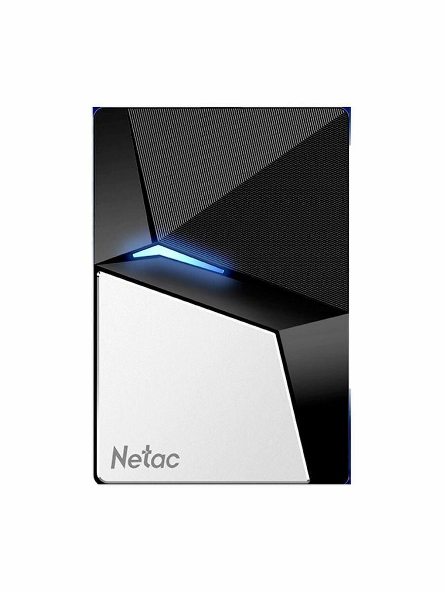 SSD жесткий диск Netac Z7S USB-C 480GB NT01Z7S-480G-32BK, черный