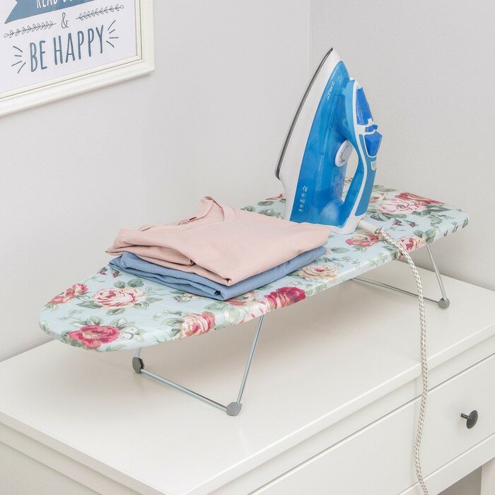 фото Доска гладильная настольная, 74×29×17 см