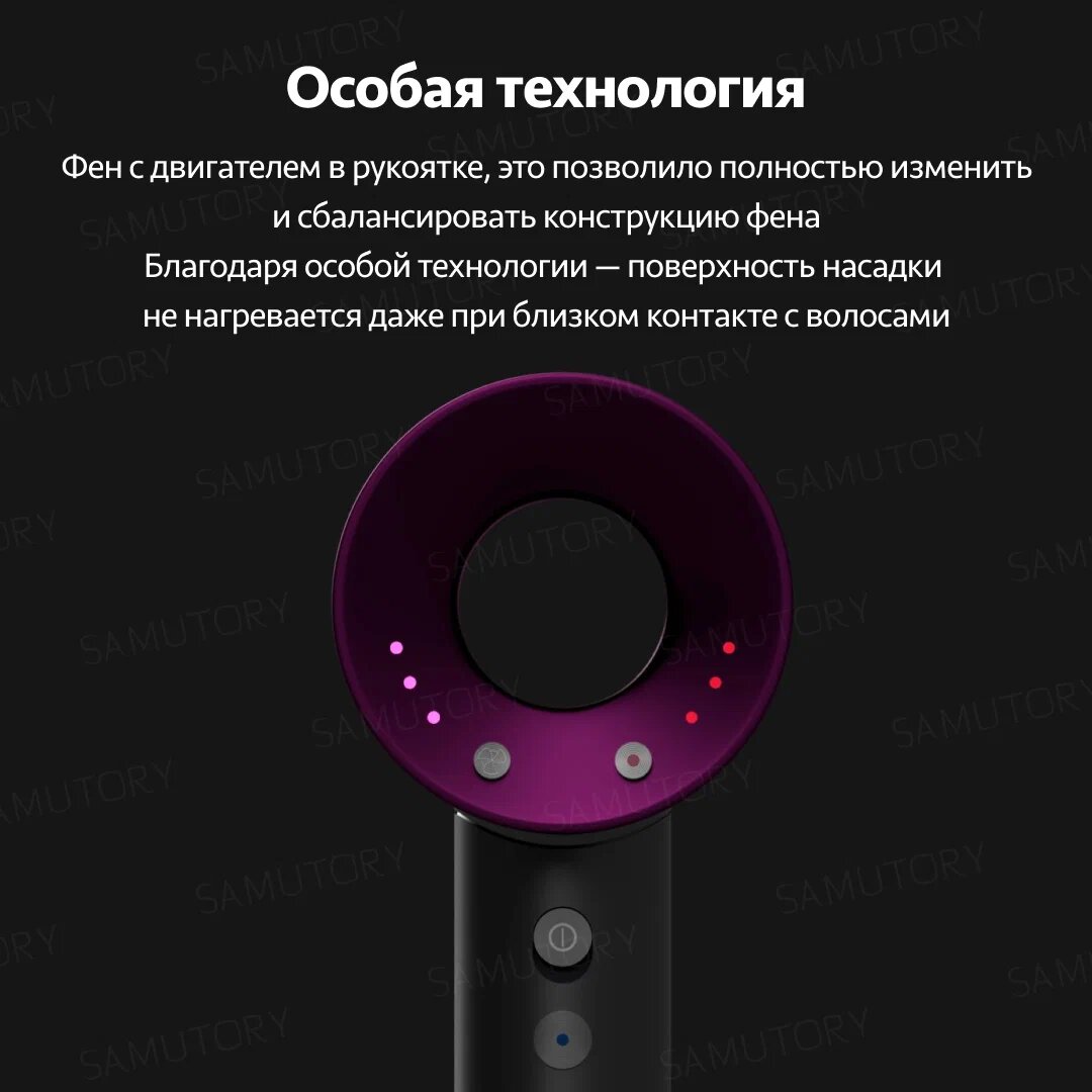 Фен для волос Sencicimen Hair Dryer HD15 Red