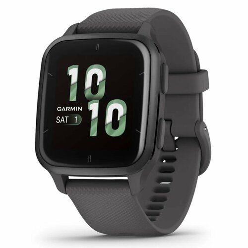 Умные часы Garmin Venu Sq 2 Slate Aluminium Bezel with Shadow Grey Case and Silicone Band 010-02701-10 3169000₽
