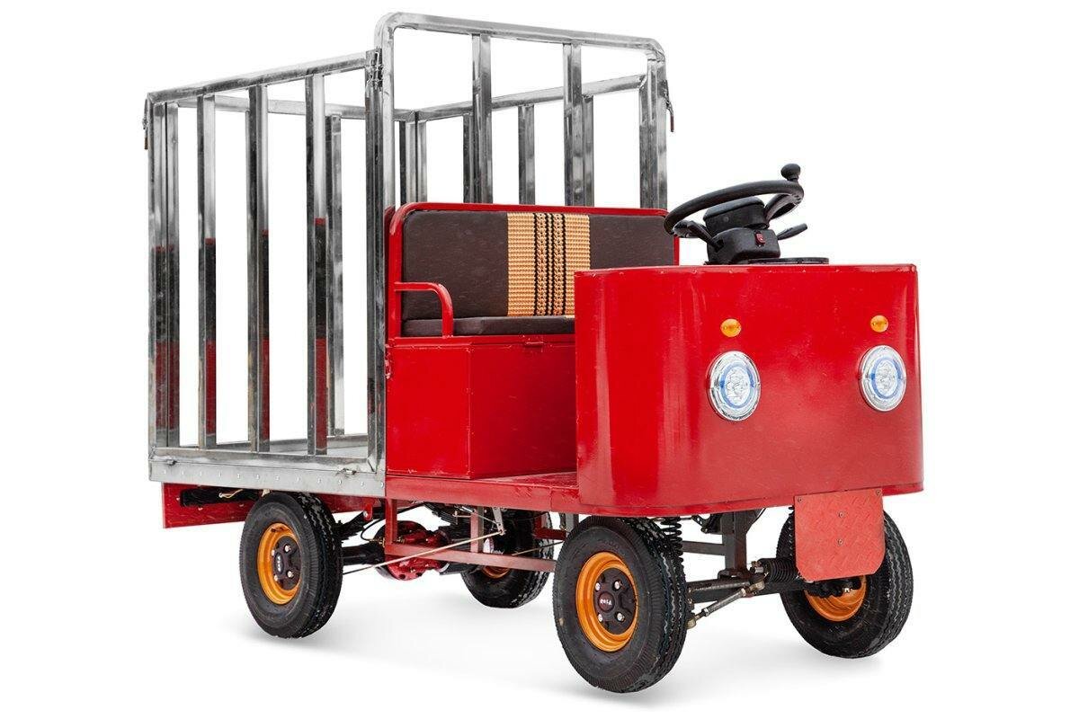 фото Платформенная тележка электрическая RUTRIKE кара