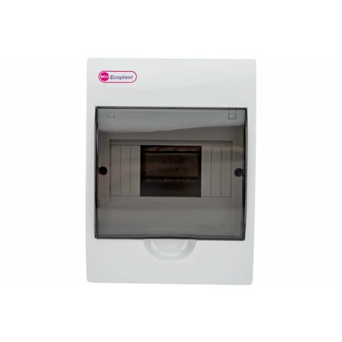 Экопласт Шкаф открытой установки на 6 автоматов 200х148х95мм IP40 46106 1430₽