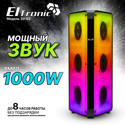 Портативная колонка ELTRONIC 30-02 FIRE BOX динамик 4шт65 с TWS 2210500₽