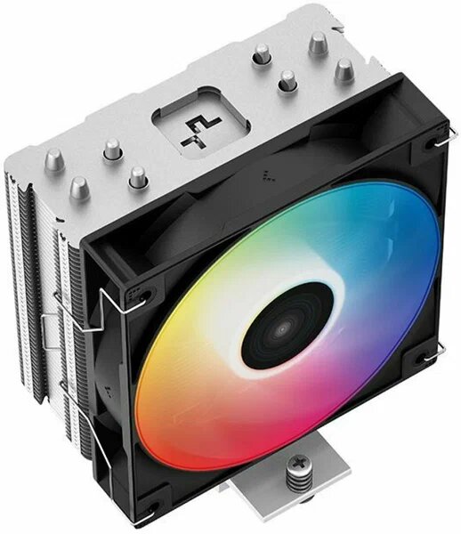 Кулер Deepcool AG400, для процессоров, тихий, с разноцветной RGB подсветкой — фото 1