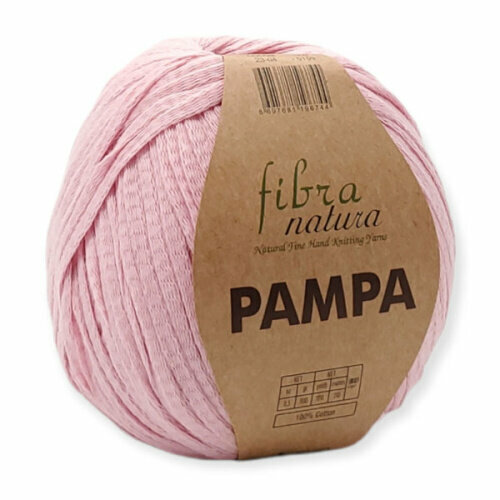 Пряжа для вязания Fibra Natura PAMPA 23-04 100% хлопок; 100гр-110м (1 моток)