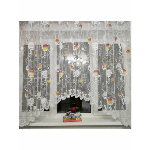 Тюль короткое, арка