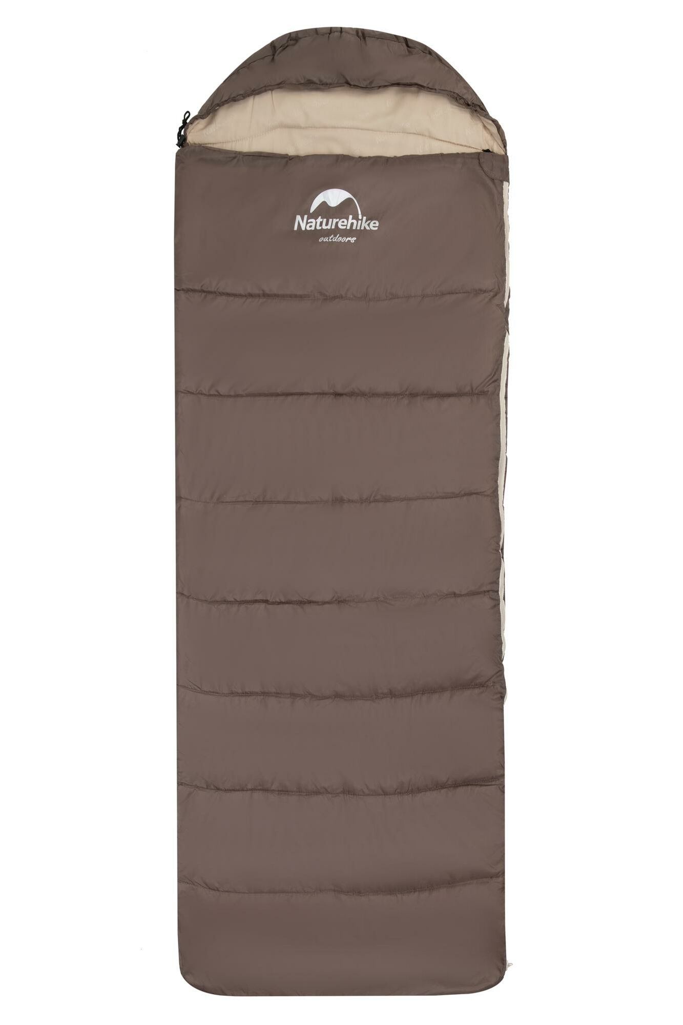 Спальник Naturehike U Series Envelope Sleeping Bag With Hood U250 Grey