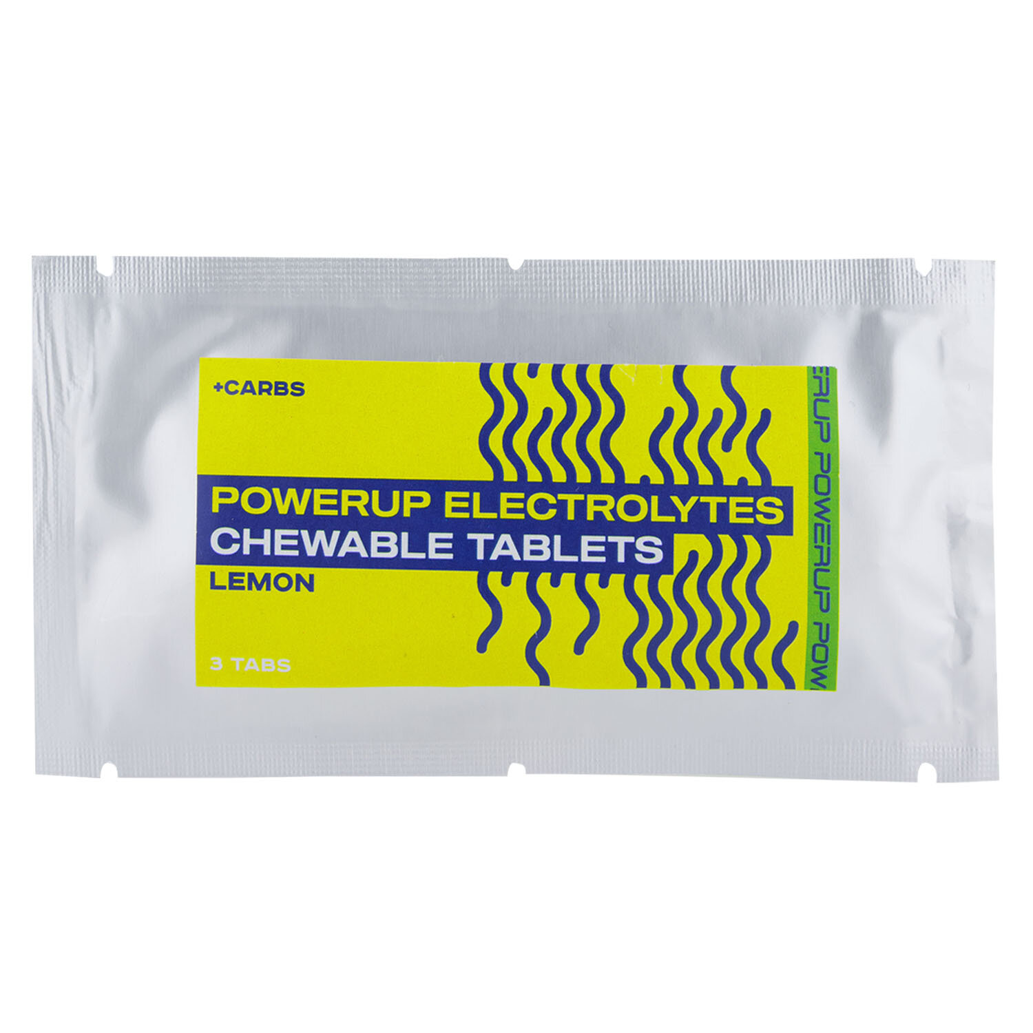 Жевательные солевые таблетки POWERUP Electrolytes Chewable Лимон 3 шт