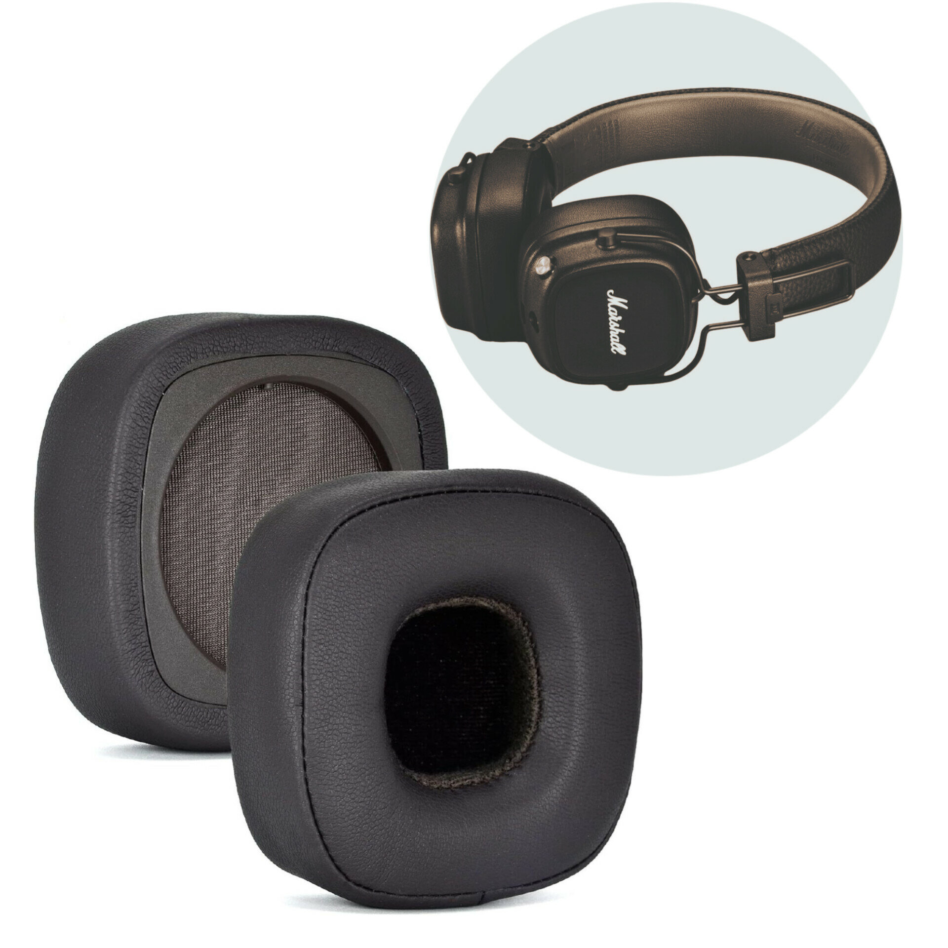 фото Амбушюры для наушников Marshall Major 4/Накладки (подушки) для наушников Marshall Major 4