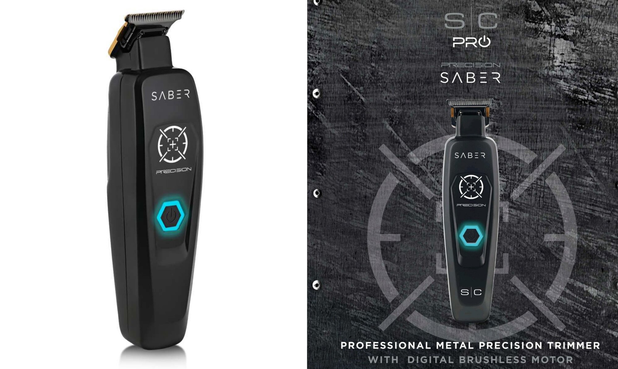 Новая версия Stylecraft Saber PRECISION — беспроводной триммер для волос С цельнометаллическим корпусом И цифровым бесщеточным двигателем