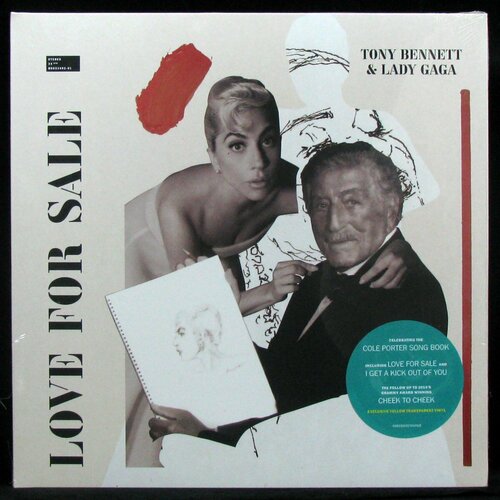 Виниловая пластинка Columbia Lady Gaga / Tony Bennett – Love For Sale (coloured vinyl) audiocd tony bennett lady gaga love for sale 2cd box set album deluxe edition