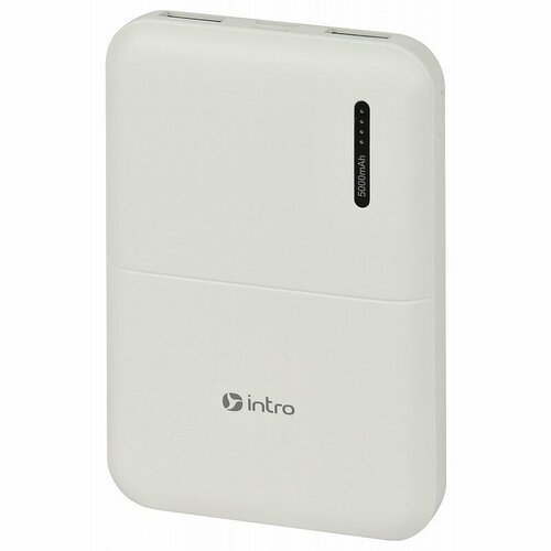 Устройство зарядное портативное power bank intro zx50 5000mah белый 1486₽