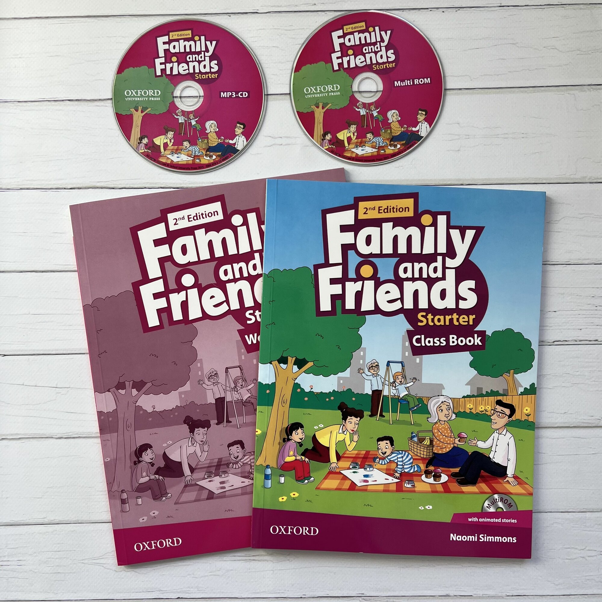 Family and Friends Starter (2nd edition) Class Book + Workbook + CD Английский язык