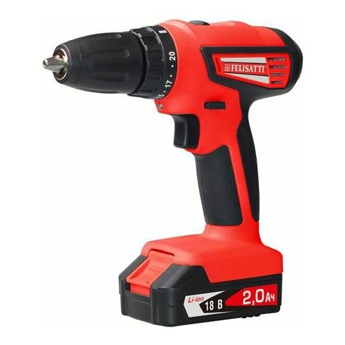Аккумуляторная дрель-шуруповёрт FELISATTI ДА-1318Л3 6018₽