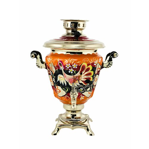 Самовар электрический 3 литра с художественной росписью 