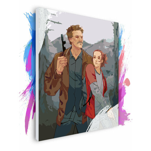 Картина по номерам на холсте The Last of Us series - арт, 60 х 80 см картина по номерам на холсте the last of us арт 40 х 60 см
