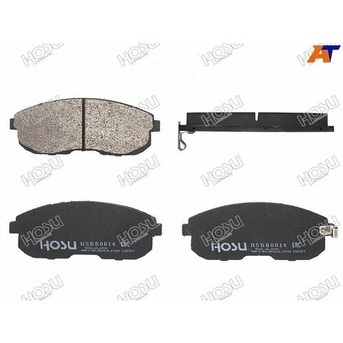 Колодки тормозные перед NISSAN TEANA 32 VQ25/JUKE F15 MR16DD