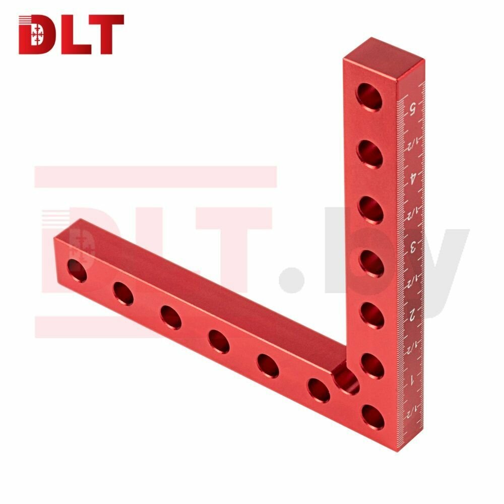 фото Уголок монтажный, 90 градусов, 14см, (L-образный зажим), алюминиевый