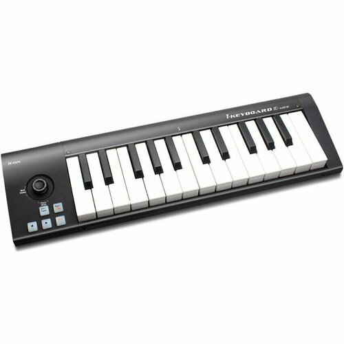 midi клавиатура icon ikeyboard 5x black Миди клавиатура ICON iKeyboard 3 Mini