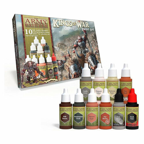 Набор акриловых красок Army Painter Kings of War Ogres Paint Set