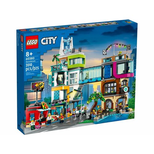 Конструктор Lego City Центр города 60380 конструктор lego city парк каскадёров 60293