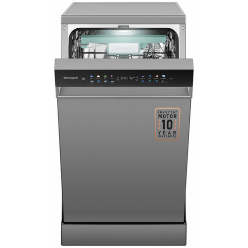 Посудомоечная машина c авто-открыванием и инвертором Weissgauff DW 4538 Inverter Touch Inox 3989000₽