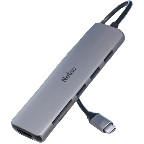 USB-концентратор Netac WF14 NT08WF14-30GR 1220₽
