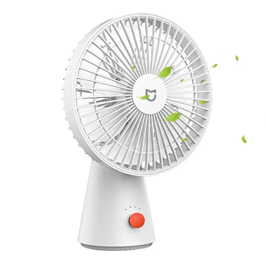 Портативный настольный вентилятор Xiaomi Mijia Desktop Fan 4000mAh (ZMYDFS01DM) белый